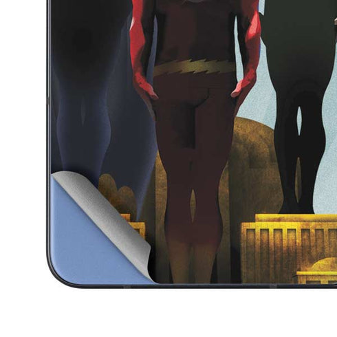 Justice League Standing Pose Team Galaxy Z Fold5 5G Skin